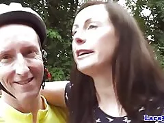 ยูโรภาษาอังกฤษ milf อยู่ในถุงเท้า anal วะ