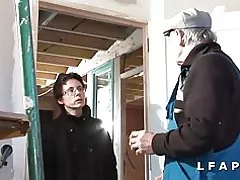 ผู้ใหญ่ francaise หลุมฝังศพ sodomisee dans ช่วย gangbang avec papy