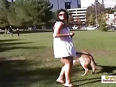 อินเดียร้อนให้บนถนนหัวและถู fuckced